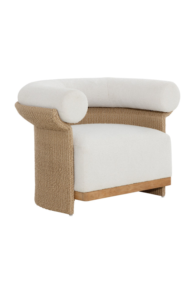 Modern European furniture - Woven Wicker Indoor/Outdoor Lounge Chair - www.oroa.com