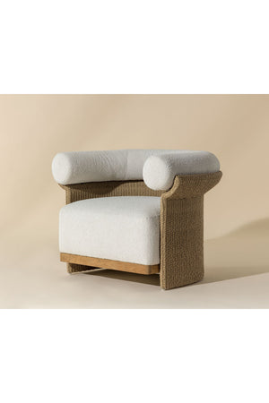 Modern European furniture - Woven Wicker Indoor/Outdoor Lounge Chair - www.oroa.com