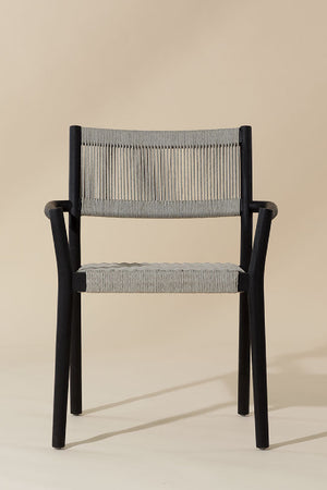 Modern European furniture - Stackable Outdoor Dining Armchairs (2) - www.oroa.com