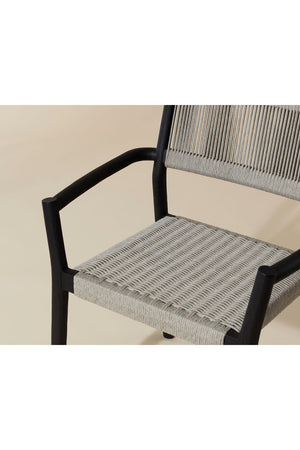 Modern European furniture - Stackable Outdoor Dining Armchairs (2) - www.oroa.com