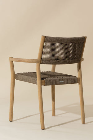 Modern European furniture - Stackable Outdoor Dining Armchairs (2) - www.oroa.com