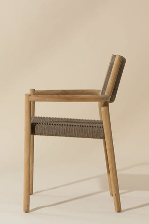 Modern European furniture - Stackable Outdoor Dining Armchairs (2) - www.oroa.com