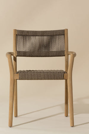 Modern European furniture - Stackable Outdoor Dining Armchairs (2) - www.oroa.com