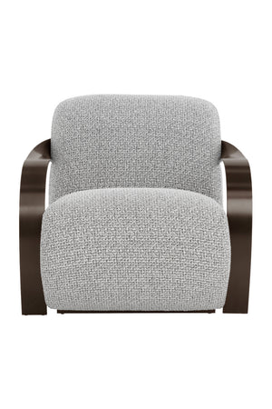   Modern European furniture - Twisted Brass Arm Lounge Chair - www.oroa.com | Oroa.com