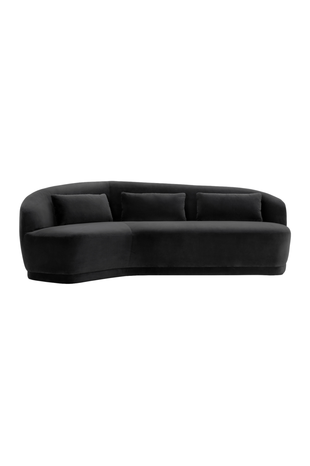 Modern European furniture - Minimalist Curved Sofa - www.oroa.com
