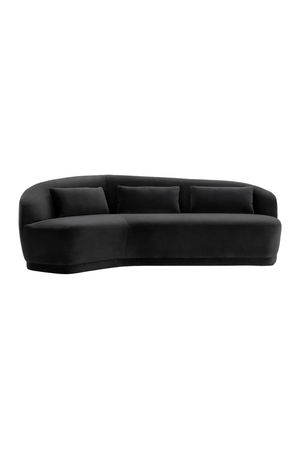 Modern European furniture - Minimalist Curved Sofa - www.oroa.com