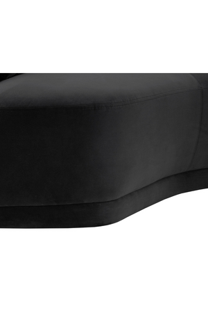 Modern European furniture - Minimalist Curved Sofa - www.oroa.com