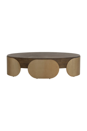  Modern European furniture - Timber Effect Indoor/Outdoor Coffee Table - www.oroa.com | Oroa.com