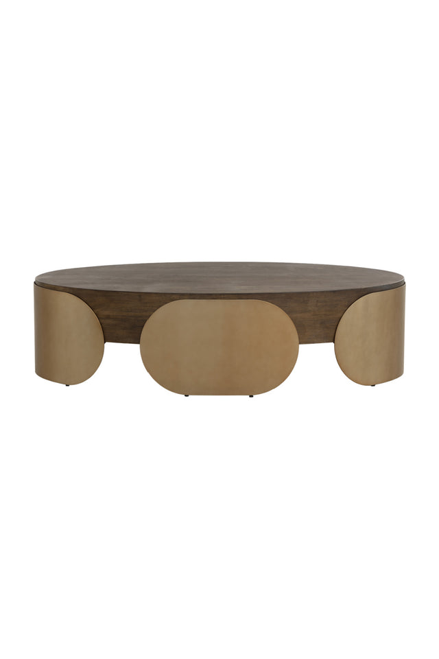 Modern European furniture - Timber Effect Indoor/Outdoor Coffee Table - www.oroa.com