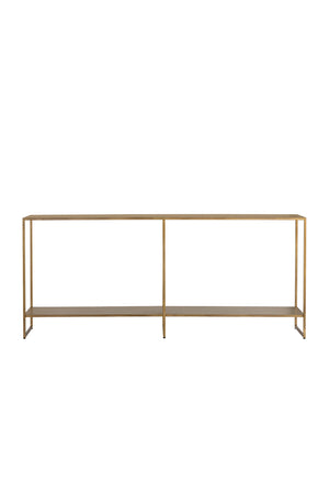   Modern European furniture - 2-Layer Iron Console Table - www.oroa.com | Oroa.com