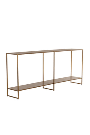   Modern European furniture - 2-Layer Iron Console Table - www.oroa.com | Oroa.com
