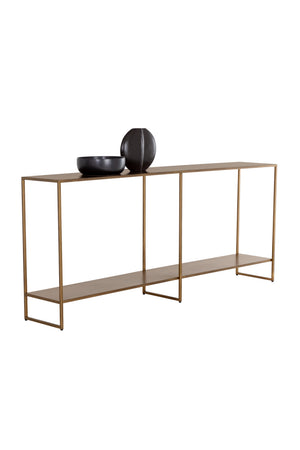   Modern European furniture - 2-Layer Iron Console Table - www.oroa.com | Oroa.com