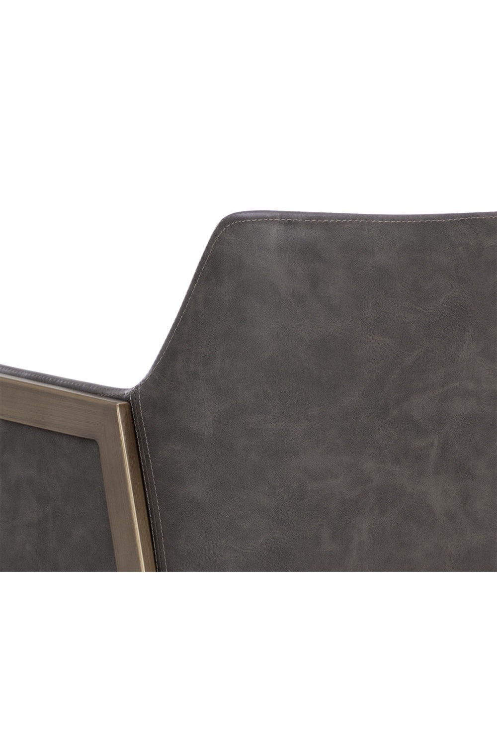Modern European furniture - Leather-Look Bar Stool - www.oroa.com