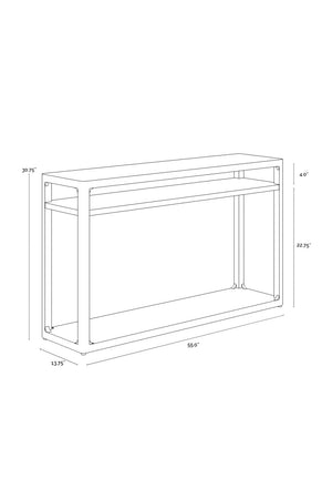   Modern European furniture - Solid Oak Console Table - www.oroa.com | Oroa.com