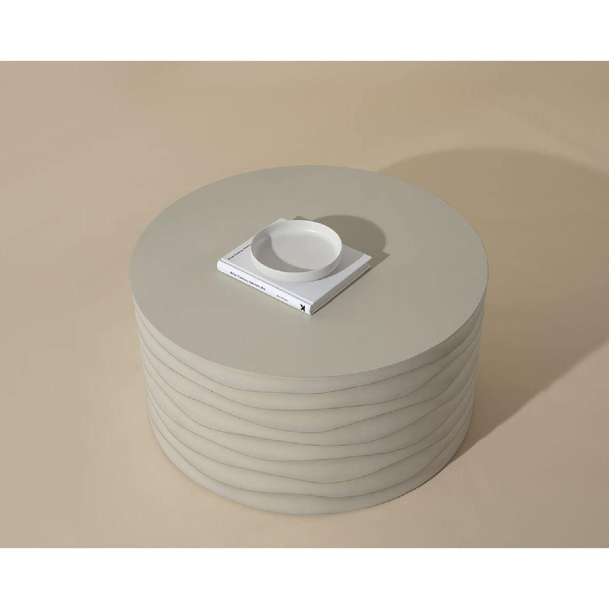   Modern European furniture - Hand-Sculpted Concrete Coffee Table - www.oroa.com | Oroa.com