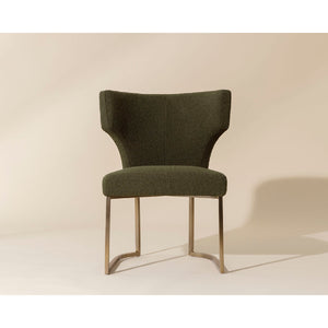   Modern European furniture - Green Wingback Dining Chair - www.oroa.com | Oroa.com