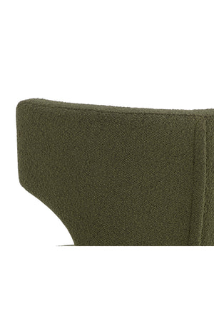   Modern European furniture - Green Wingback Dining Chair - www.oroa.com | Oroa.com