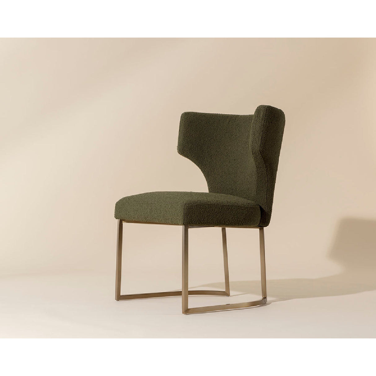   Modern European furniture - Green Wingback Dining Chair - www.oroa.com | Oroa.com