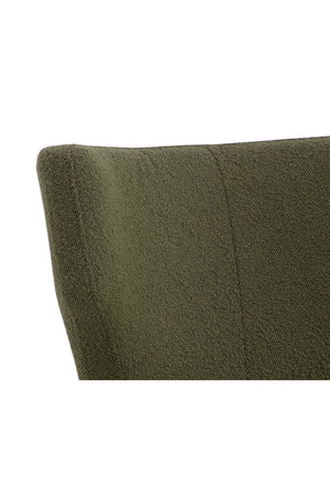  Modern European furniture - Green Wingback Dining Chair - www.oroa.com | Oroa.com