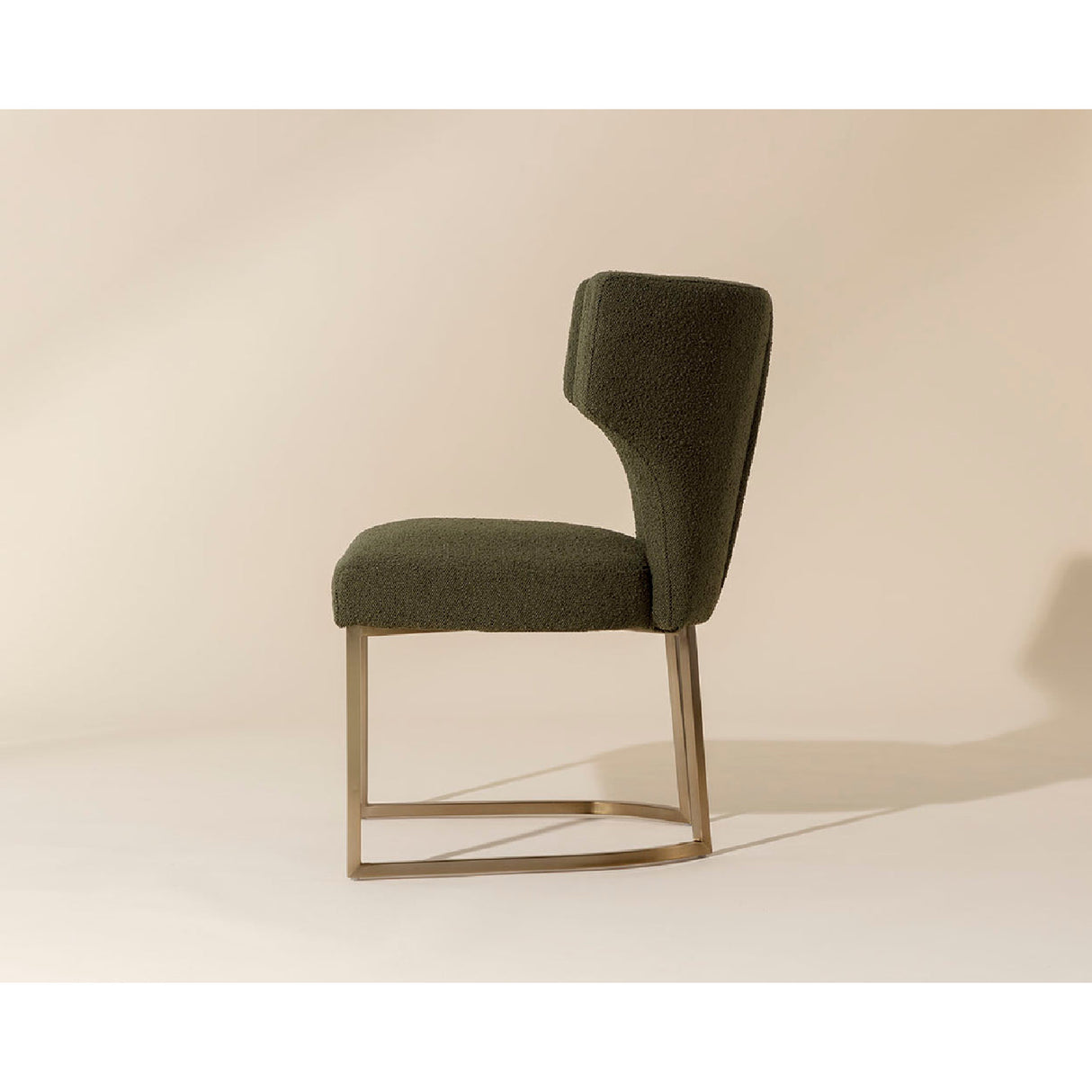   Modern European furniture - Green Wingback Dining Chair - www.oroa.com | Oroa.com