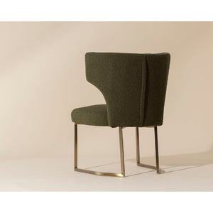   Modern European furniture - Green Wingback Dining Chair - www.oroa.com | Oroa.com
