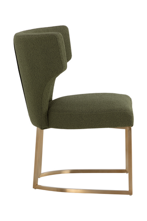  Modern European furniture - Green Wingback Dining Chair - www.oroa.com | Oroa.com
