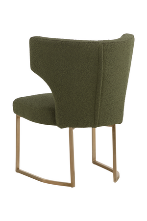   Modern European furniture - Green Wingback Dining Chair - www.oroa.com | Oroa.com