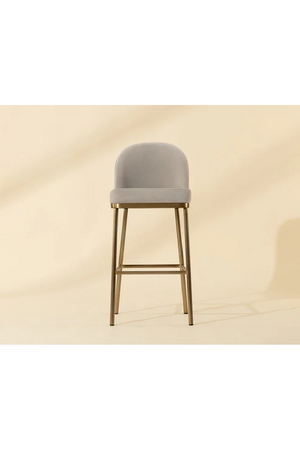  Modern European furniture - Taupe Modern Bar Stool - www.oroa.com | Oroa.com