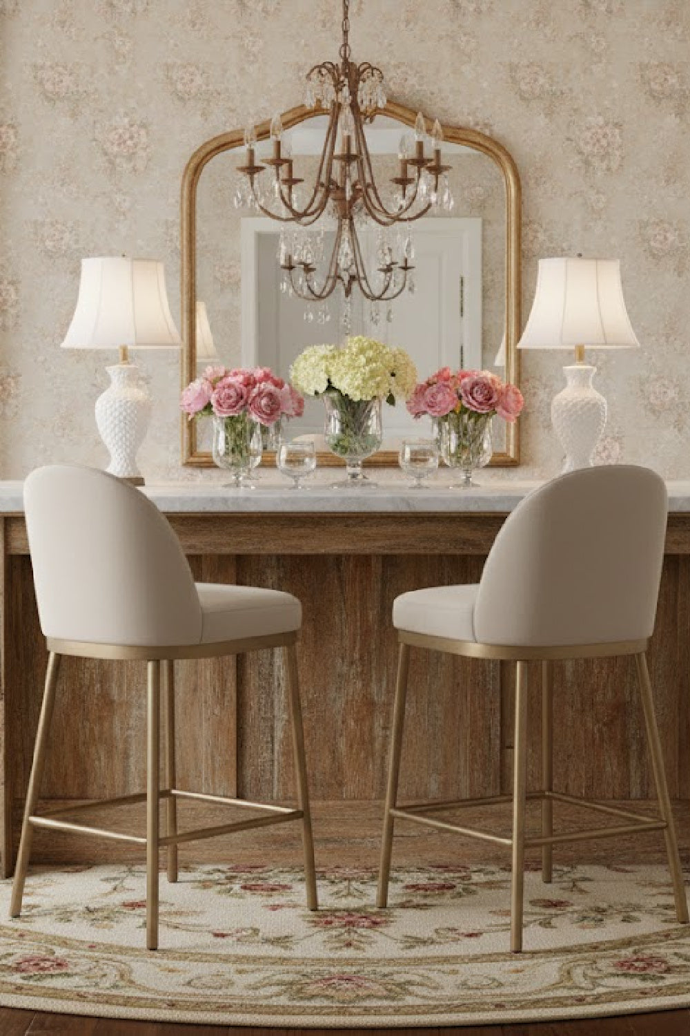 Minimalist Upholstered Counter Stool | Sunpan Lavania | Oroa.com