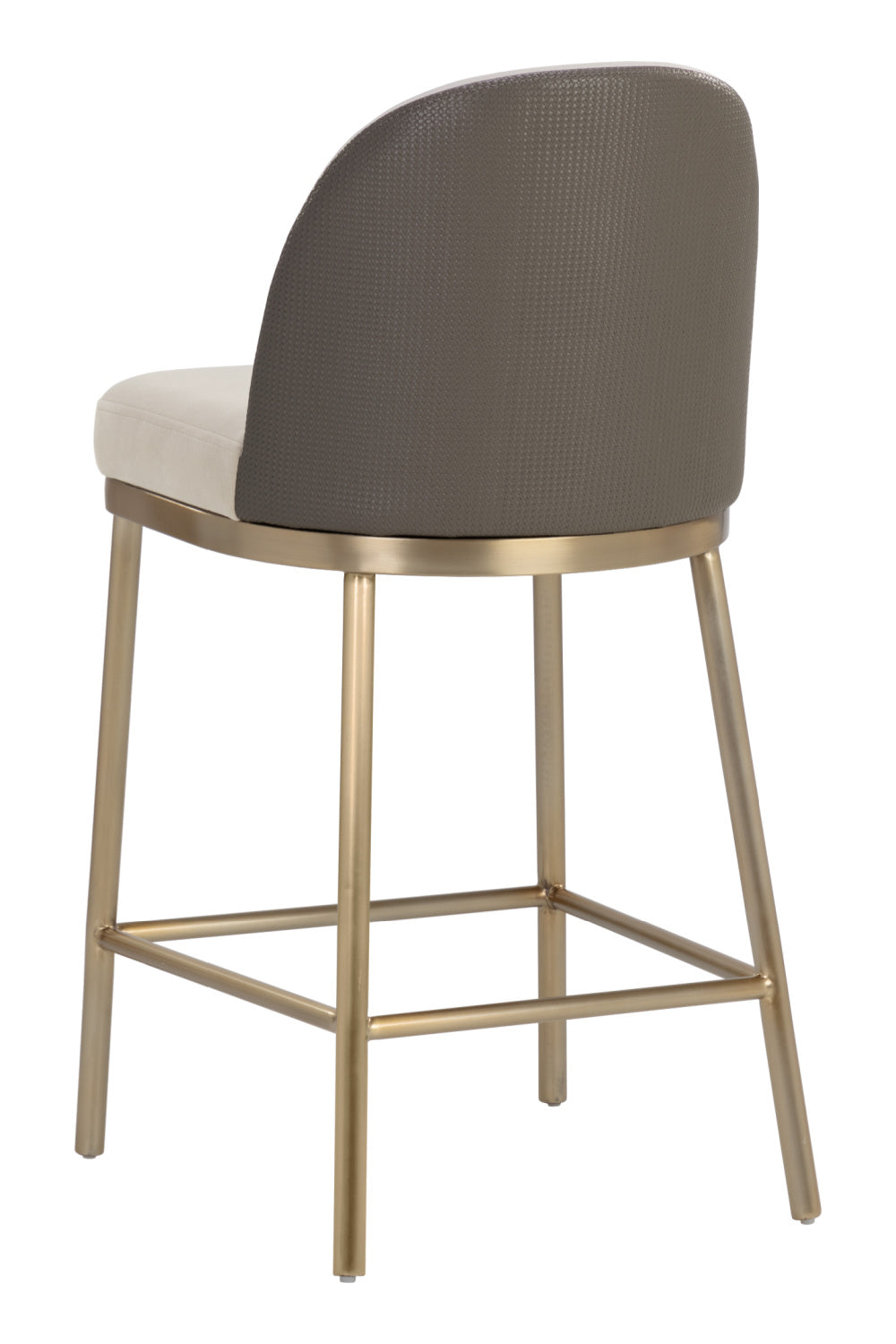 Modern European furniture - Minimalist Upholstered Counter Stool - www.oroa.com
