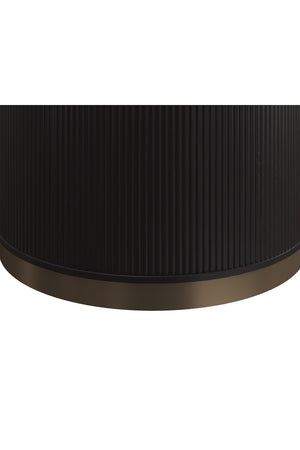   Modern European furniture - Reeded Oak Side Table - www.oroa.com | Oroa.com