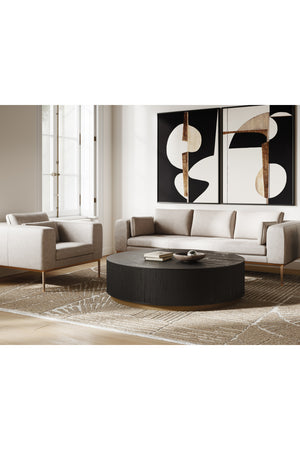   Modern European furniture - Reeded Oak Coffee Table - www.oroa.com | Oroa.com