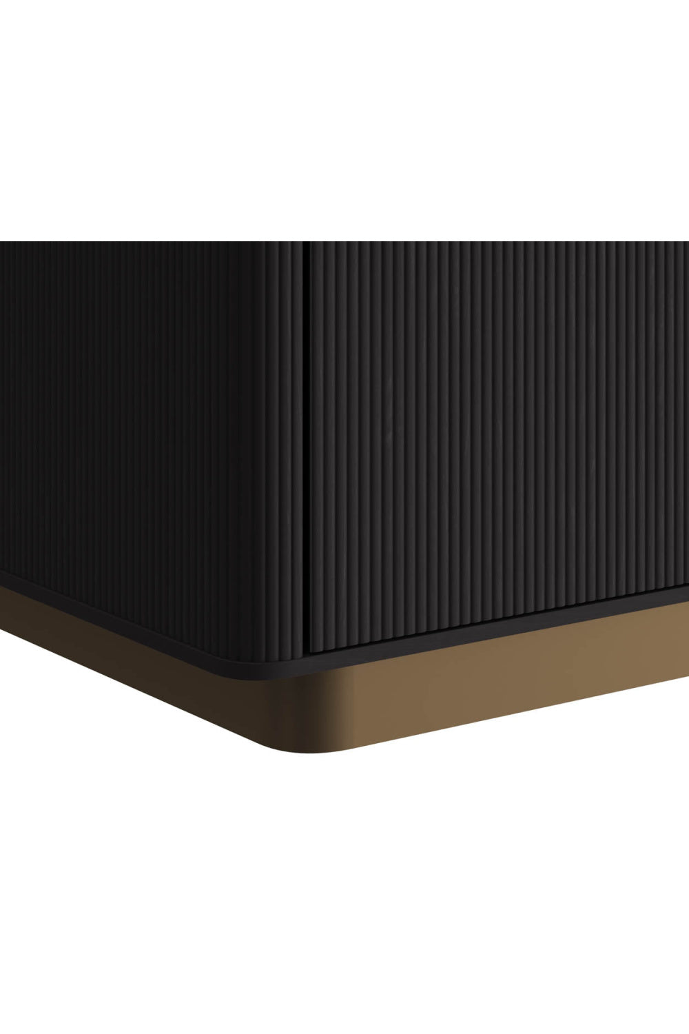 Modern European furniture - Reeded Oak 2-Drawer Nightstand - www.oroa.com