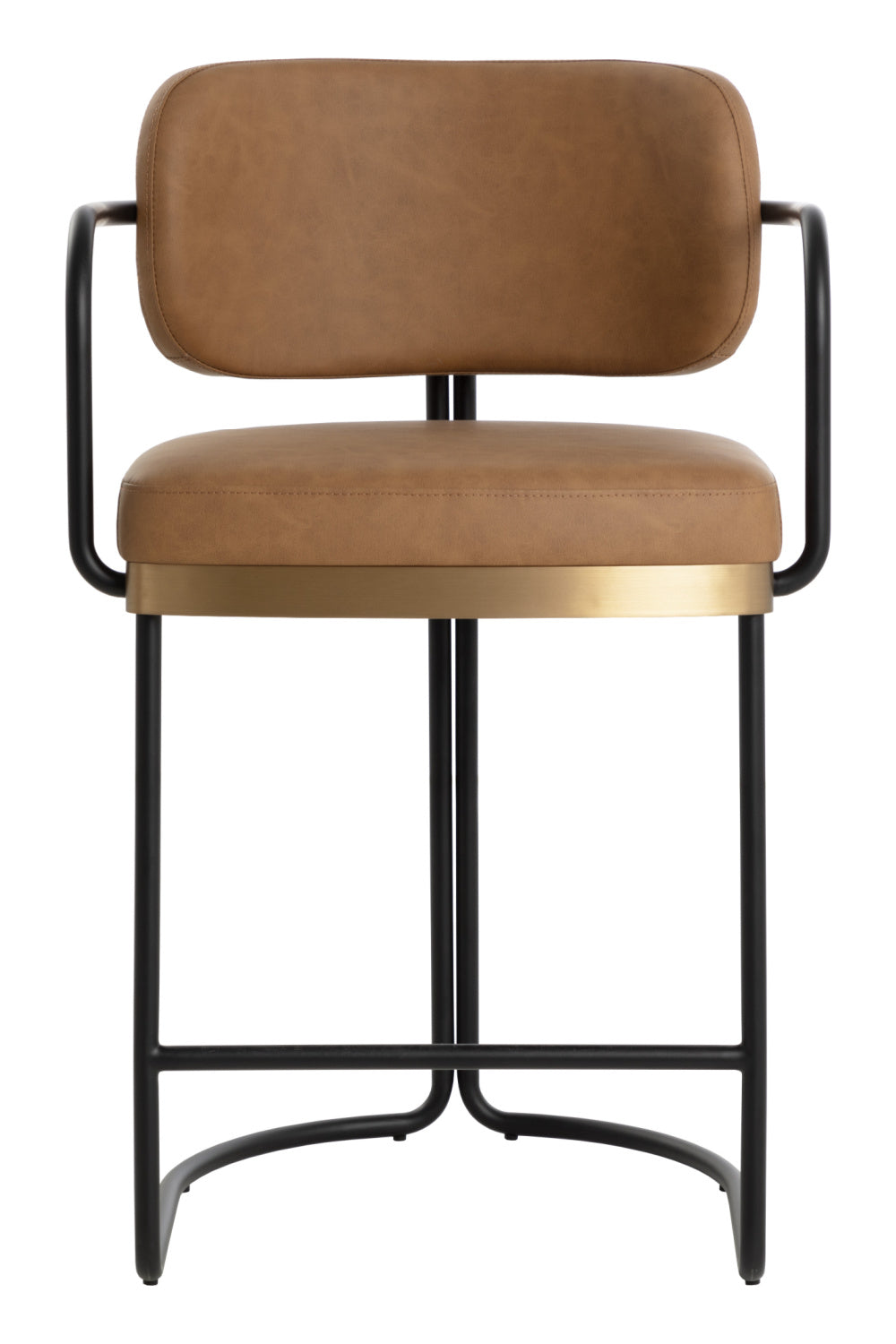 Modern European furniture - Modern Curved Seating Counter Stool - www.oroa.com