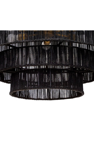   Modern European furniture - Tiered Jute Chandelier - www.oroa.com | Oroa.com