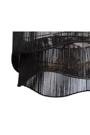 Modern European furniture - Tiered Wave Jute Chandelier - www.oroa.com
