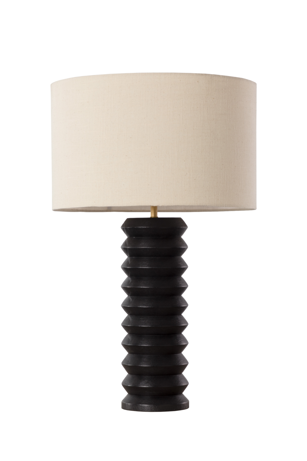   Modern European furniture - Black Wooden Base Table Lamp - www.oroa.com | Oroa.com
