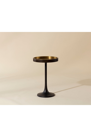   Round Bronze End Table Modern European furniture - www.oroa.com | Oroa.com