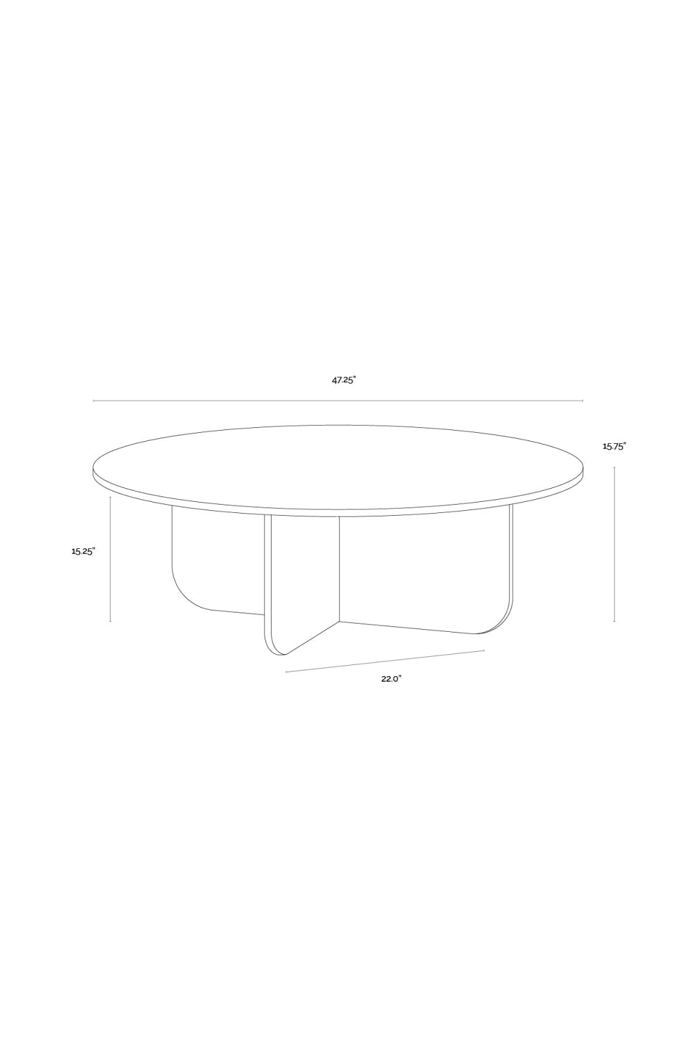 Modern European furniture - Round Cream Marble Coffee Table - www.oroa.com