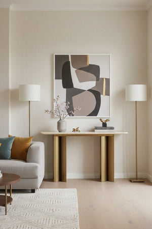 Cream Marble Console Table | Splendido Astara | Oroa.com