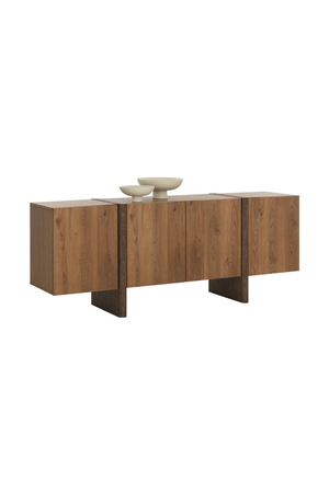 Modern European furniture - Wooden 2-Door Sideboard - www.oroa.com