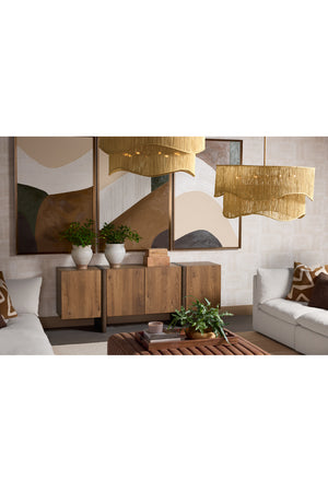 Modern European furniture - Wooden 2-Door Sideboard - www.oroa.com