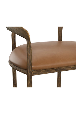 Modern European furniture - Hammered Metal Counter Stool - www.oroa.com