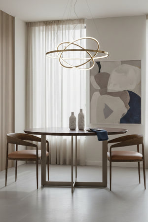   Modern European furniture - Antique Brass Framed Dining Chair - www.oroa.com | Oroa.com