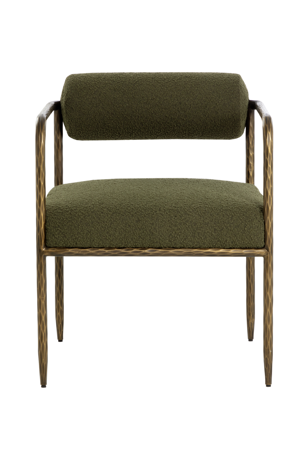   Modern European furniture - Iron Framed Green Dining Chair - www.oroa.com | Oroa.com