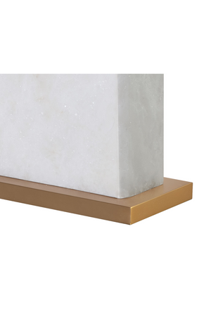   Modern European furniture - White Alabaster Table Lamp - www.oroa.com | Oroa.com