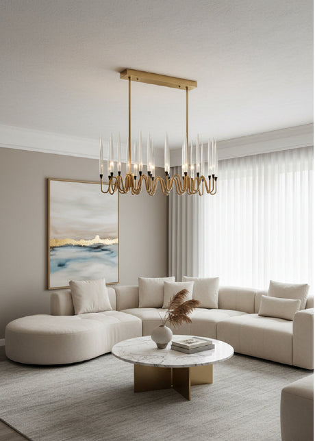 Modern European furniture - Gold Classic Style Chandelier - www.oroa.com