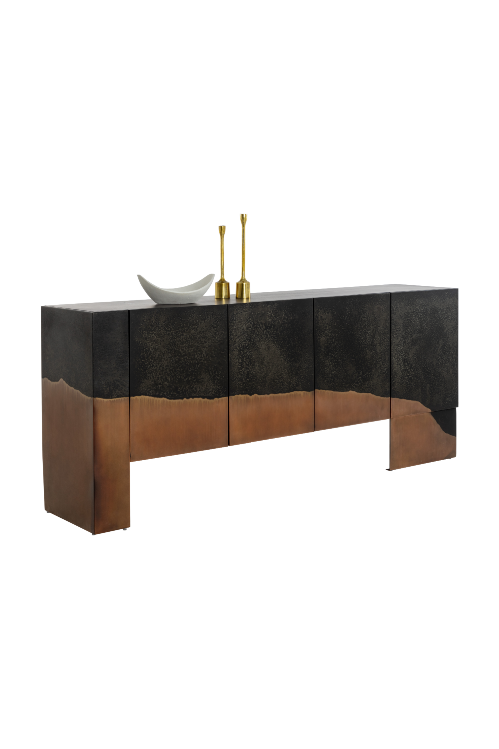   Modern European furniture - Copper Patina Accent Sideboard - www.oroa.com | Oroa.com