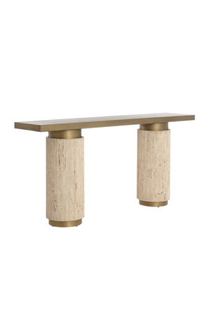   Modern European furniture - Antique Brass Console Table - www.oroa.com | Oroa.com