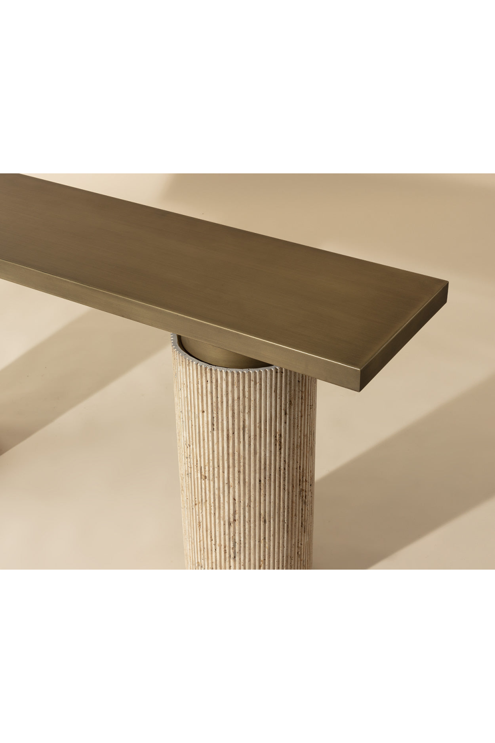   Modern European furniture - Antique Brass Console Table - www.oroa.com | Oroa.com
